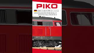 PIKO Neuheiten 2024 Die Diesellok BR 218 [upl. by Nivad926]