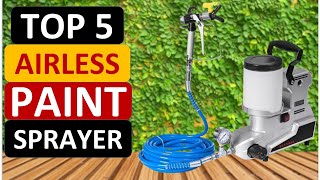 Top 5 Best Airless Paint Sprayer in 2024 [upl. by Esteban194]