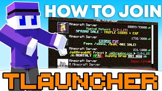 How to Join a Minecraft Server on TLauncher 2023 [upl. by Rama]