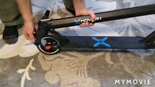 X HOVER1 ELECTRIC FOLDING SCOOTER UNBOXING [upl. by Ennovart590]