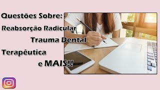 Concurso Odontologia  5 Questões Comentadas de Concurso Público Para Dentistas [upl. by Stanford66]