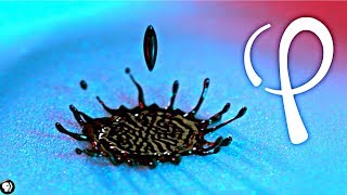 SLOW MOTION SCIENCE Ferrofluid dropping on magnet [upl. by Melcher]