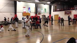 Jason Kifers Traditional Tang Soo Do Form  O Sip Sa Bo [upl. by Enaed101]