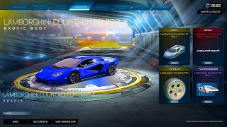 Lamborghini Countach LPI 8004 Back In The Rocket League Item Shop  Rocket League Item Shop [upl. by Liza37]