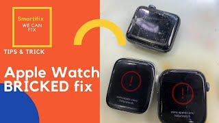 Apple Watch Red Exclamation Mark Crash fix 100How To Fix Apple Watch Stuck on Apple Logo [upl. by Valida788]