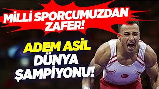 Milli Sporcumuzdan Zafer Adem Asil Dünya Şampiyonu  KRT Haber [upl. by Negeam]