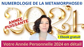 Numérologie 2024  votre année personnelle en détail en année universelle 8  préparezvous [upl. by Sianna604]