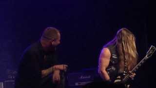 COREY TAYLOR ZAKK WYLDE JASON NEWSTED BENANTE BRODERICK WAR PIGS BASS PLAYER LIVE FONDA THEATER 2013 [upl. by Neilson]