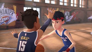 NBA JUNIOR JUMP SQUAD  Individual Training  Episode 3 [upl. by Marta]