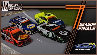 Miscraft Cup Series  S7 Finale  Kansas NASCAR StopMotion [upl. by Annahsat]