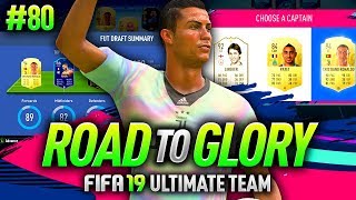 FIFA 19 ROAD TO GLORY 80  RONALDO IS AMAZING [upl. by Gnilyarg690]