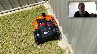 Worx Landroid Robotic Mower Review after 1 year [upl. by Akinhoj]