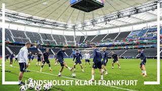 Dagen før England Landsholdet klar i Frankfurt [upl. by Shanda92]