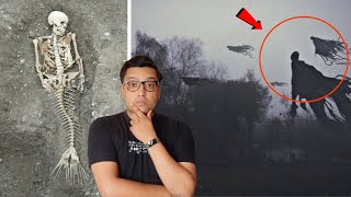 जलपरी के कंकाल और Harry potter वाले भूत का राज़ Unexplained viral photos of Mysterious Creatures [upl. by Niveg]