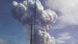 erupcion volcan de santa ana [upl. by Fabrice455]