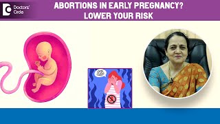 Prevent MISCARRIAGE in Early Pregnancy 1st Trimester ABORTION RiskDrH S ChandrikaDoctors Circle [upl. by Anchie]