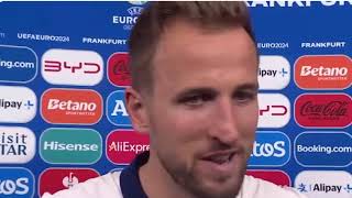 Harry Kane Post Match Interview England vs Denmark 11 [upl. by Goren674]