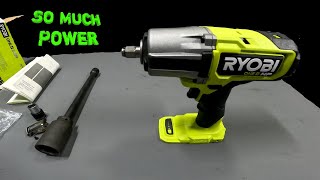 Ryobi HP High Torque Impact Wrench RIWH18X0 [upl. by Gunther]