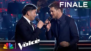 The Voice 2014 Season 6 USA  Chris Martin Debut And Judges Steal [upl. by Wooster414]