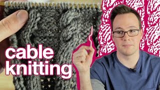 Cable Knitting How to Cable Knit For Beginners [upl. by Selden]