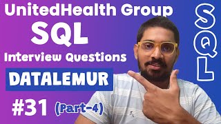 UnitedHealth SQL Interview Questions  Patient Support Analysis Part 4  SQL Interview Questions [upl. by Ytitsahc]