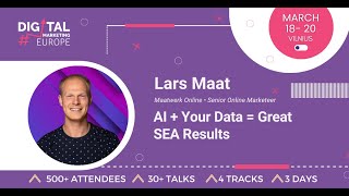 Lars Maat AI  Your Data  Great SEA Results [upl. by Araldo]