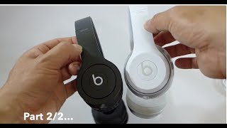 First Look Redesigned Beats Solo 2 in WHITE pt 22 [upl. by Thynne]