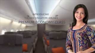 Introducing the New Premium Economy Class  Singapore Airlines [upl. by Day699]