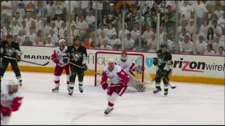 A Conn Smythe shift  Henrik Zetterberg 2008 playoffsseries against Pittsburgh [upl. by Muirhead]