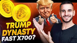 🔥 PRESALE ALERT 🔥 TRUMPDYNASTY DONY 🔥 The Hottest Memecoin on Solana 🔥 Presale on Pinksale [upl. by Willcox]