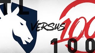 TL vs 100  Week 1 Day 1  NA LCS Summer Split  Team Liquid vs 100 Thieves 2018 [upl. by Bensky88]