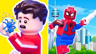 I Built SpiderMans Life Story in Lego [upl. by Eissej]