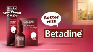 Betadine Sore Throat Gargle For sore throats am – 2024 6Sec [upl. by Charie]