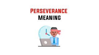 Perseverance meaning in Hindi  Word of the day 7  E Tube [upl. by Asserac972]