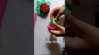 Rose 🔥flower 🔥 play times 🔥 clay [upl. by Nevins893]