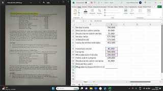 Ejercicio 08 Estimación del inventario por el Método de Utilidad Bruta con mercadería en tránsito [upl. by Kariotta]