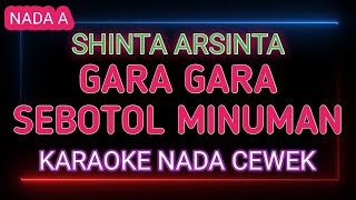 GARA GARA SEBOTOL MINUMAN  KARAOKE NADA CEWEK  SHINTA ARSHINTA [upl. by Towill]