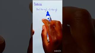 Factorise grade10maths mathematics algebra [upl. by Elbring]