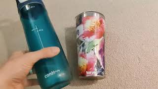 Contigo water bottle or turvis thermos [upl. by Mommy587]