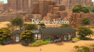 Palomino Junction  Ranch  Sims 4 Speed Build  NoCC [upl. by Borroff744]