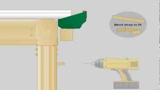 Stratco Outback  Flat Attached  Veranda Patio Carport  HowTo Installation [upl. by Anecuza]