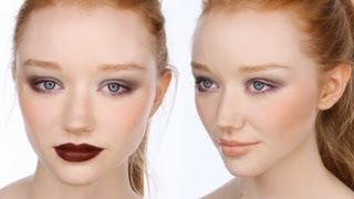 Jessica Chastain  Makeup Tutorial For Redheads with Guest Makeup Artist Mary Greenwell [upl. by Lleynad]