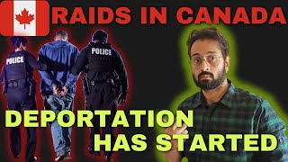 Canada 🇨🇦 conducting RAIDS  Overstaying in Canada  Illegal Student Workers  Pleasing for votes [upl. by Deth427]