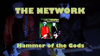 THE NETWORK  Hammer of the Gods  GUITAR amp BASS COVER [upl. by Clement]