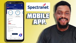 How to Use Spectranet Mobile App  How to Buy Spectranet Data [upl. by Charissa]