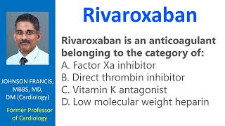 Rivaroxaban [upl. by Allard]