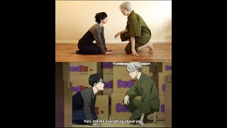 YURI ON ICE  Shot for Shot Remake Victuuri Cosplay [upl. by Euqinomod]