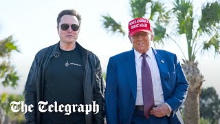 In full Trump watches SpaceXs Starship launch with Elon Musk [upl. by Esile]