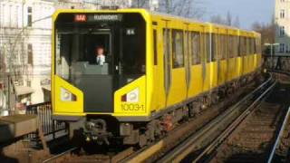 UBahn BerlinFahrzeuge Rolling Stock 2009 [upl. by Wira]