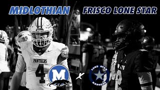 TXHSFB Midlothian vs 9 Frisco Lone Star 5A DFW SHOOTOUT 2024 Texas High School Football Playoffs [upl. by Carlos]